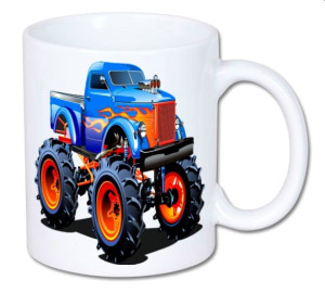 Kubek ceramiczny auto moto TUNING MONSTER TRUCK