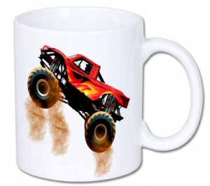 Kubek ceramiczny auto moto TUNING MONSTER TRUCK