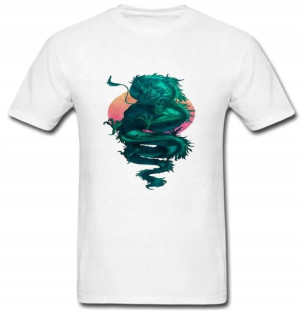 Koszulka męska T-shirt grafika JAPAN STYLE - M