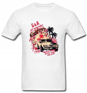 Koszulka męska T-shirt CALIFORNIA TUNING USA - M