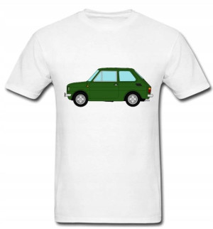 Koszulka T-shirt męski SAMOCHODY Z PRL - MALUCH