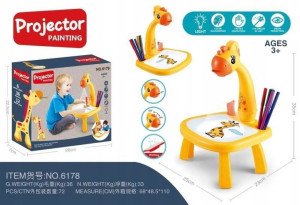 Wielofunkcyjny projektor / rzutnik do nauki rysowa