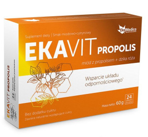 EKAVIT Propolis z Miodem (24 szt.)
