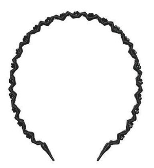  Invisibobble Hairhalo Black Sparkle Opaska Z Perełkami