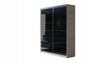 Szafa Rossi 130 X 250 Sonoma Linia Royal - Lacobel