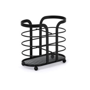 Ociekacz Na Sztućce Metalowy Trendy 15x14 Cm