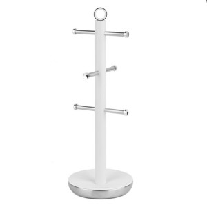 Stojak Na Kubki Filiżanki Szklanki Stalowy 43 Cm