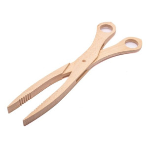 Szczypce Kuchenne Do Grila Bbq Drewniane 27.5 Cm