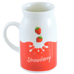 Kubek Ceramiczny Dairy Strawberry 400 Ml