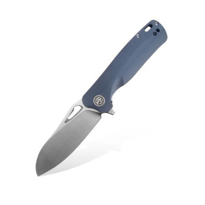 Nóż składany Petrified Fish Bunta PF-868 GAS Gray/Blue Folder