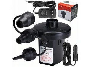 Pompka elektryczna do materaca 12v 230v basenu 2w1