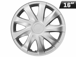 Kołpaki DRACO silver 16", 4 szt.