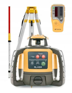 Topcon Rl-h5a Niwelator Optyczny Cały Zestaw W 24h