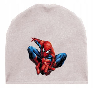 Czapka Dziecięca Z Nadrukiem - Spiderman Wzory