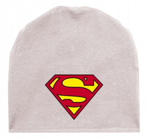 Czapka Dziecięca Z Nadrukiem - Superman Wzory
