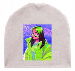 Czapka Dziecięca Z Nadrukiem - Billie Eilish