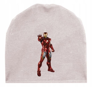 Czapka Dziecięca Z Nadrukiem - Ironman Wzory