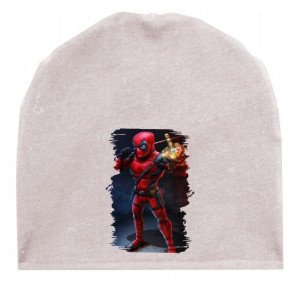 Czapka Dziecięca Z Nadrukiem - Deadpool Film