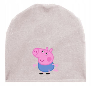 Czapka Dziecięca Z Nadrukiem - Świnka Peppa George
