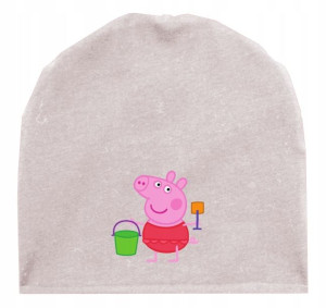 Czapka Dziecięca Z Nadrukiem - Świnka Peppa George