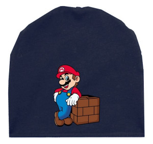 Czapka Dziecięca Z Nadrukiem -super Mario Bros