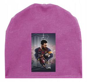 Czapka Dziecięca Z Nadrukiem - Messi Piłkarz
