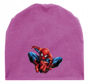 Czapka Dziecięca Z Nadrukiem - Spiderman Wzory