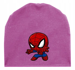 Czapka Dziecięca Z Nadrukiem - Spiderman Wzory