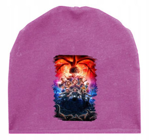 Czapka Dziecięca Z Nadrukiem - Stranger Things