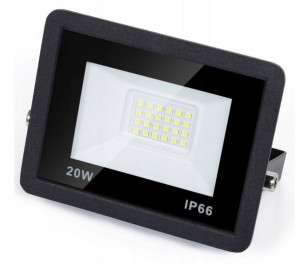Naświetlacz Halogen Lampa Led 20w 1800lm Ceramiczna