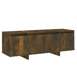Szafka pod TV, przydymiony dąb, 120x30x40,5 cm, płyta wiórowa