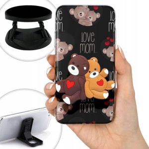 Etui Misie + stojak do Huawei P20 Lite