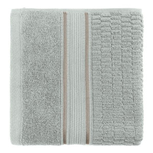 Ręcznik 100% bawełna Miss Lucy Turtle 50x90 cm szaro-zielony