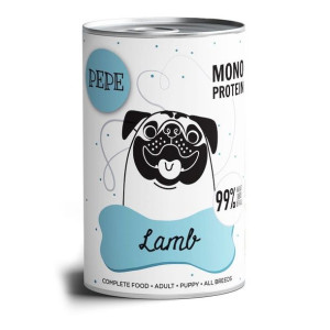 Paka Zwierzaka Mokra Pepe Lamb 400g