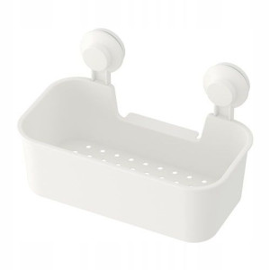 IKEA TISKEN kosz koszyk półka z przyssawkami