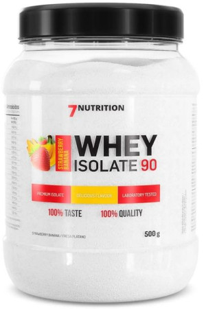 Whey Isolate 90 WPI Izolat Białka Serwatkowego - truskawka banan 500g Suple