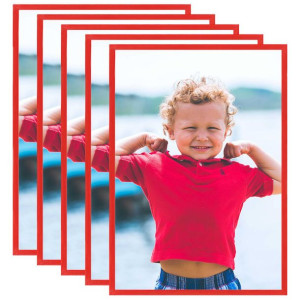 Ramki na zdjęcia, 5 szt., ścienne lub stojące, 15x