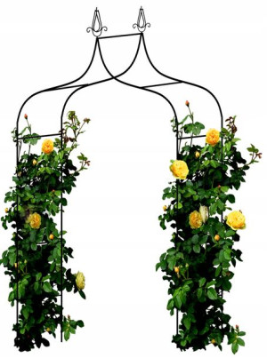 Pergola Ogrodowa Na Kwiaty Róże Łukowa 240 + Kotwy