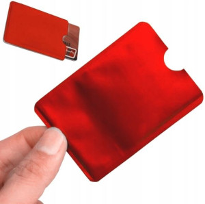 Etui Na Karte Blokujace Sygnał Czerwone