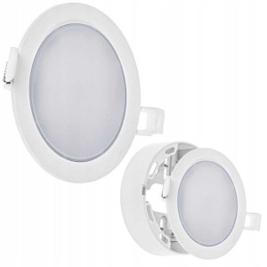 Downlight LED ALGINE 2w1 Natynk-Podtynk 6W WW