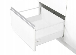 Szuflada Rejs Comfort Box L450 H204 Wysoka Biała Z Okrągłym Relingiem