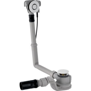 Geberit Syfon Wannowo-przel. Pushcontrol Chrom Bł