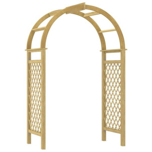 Pergola ogrodowa, 141x97x243 cm, impregnowane drewno sosnowe