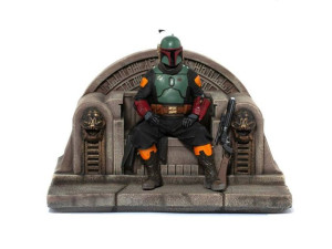 Figurka Star Wars The Mandalorian Deluxe Art Scale 1/10 Boba Fett on Throne