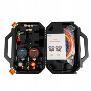 Manometr cyfrowy Elitech DMG-3 - Pełny zestaw