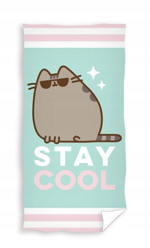 Ręcznik Plażowy 70x140 Dziecięcy Pusheen Kot Kotek