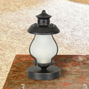 Stołowa LAMPA stojąca VICTORIO 7346 Rabalux rustykalna LAMPKA latarenka ant