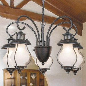 Żyrandol LAMPA wisząca VICTORIO 7349 Rabalux rustykalna OPRAWA zwis lataren