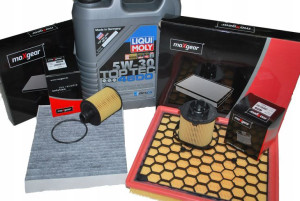Filtry Komplet Insignia 2.0cdti +olej Liqui Moly