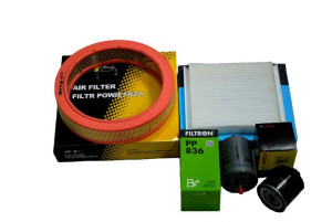 Filtry Zestaw 4 Szt Golf Iii 1.6 75km Bosch Filtro